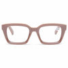 Picture of Retro Desinger 50mm Large Lens Square Reading Glass Big Eyeglass Frames (Coffee, 2.0)