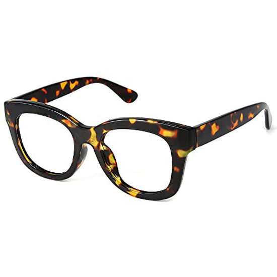 Oversized frame store reading glasses