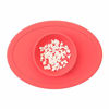 Picture of ezpz Tiny Bowl - 100% Silicone Suction Bowl with Built-in Placemat for First Foods + Baby Led Weaning - Fits on All Highchair Trays - 4 Months+ (Coral)