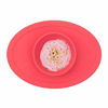 Picture of ezpz Tiny Bowl - 100% Silicone Suction Bowl with Built-in Placemat for First Foods + Baby Led Weaning - Fits on All Highchair Trays - 4 Months+ (Coral)