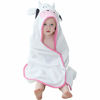 Picture of MICHLEY Unisex Baby Animal Hooded Bath Towel Soft Cotton Beach Swimming Bathrobe for 0-6T, Cow