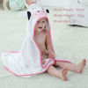 Picture of MICHLEY Unisex Baby Animal Hooded Bath Towel Soft Cotton Beach Swimming Bathrobe for 0-6T, Cow