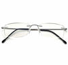 Picture of Rimless Readers Blue light proof reading glasses Women Men Anti Glare Filter Lightweight Eyeglasses 1.5