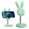 Picture of Cute Bunny Phone Stand, OATSBASF Quick Installation Angle Height Adjustable Rabbit Phone Stand for Desk, Case Friendly Compatible with All Mobile Phone/iPad/Kindle/Tablet (Green)