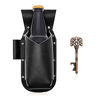 Picture of iPihsius Beer Holster, Beer Holster Belt Genuine Leather Vintage Bottle Opener Included Gift for Men