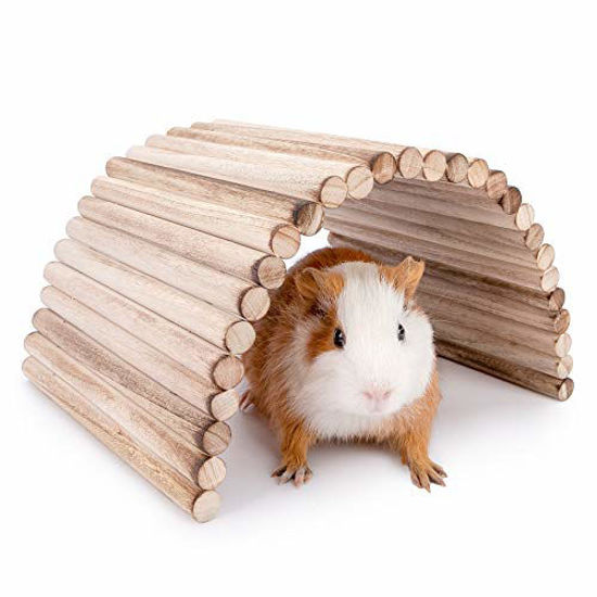 Picture of Niteangel Small Animal Climbing Toys - Suspension Bridge Ladder for Hamsters Gerbils Mice Rats Guinea Pigs or Other Small Pets (15.7'' x 7.8'')