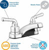 Picture of Pacific Bay Lynden Bathroom Faucet - Metallic Plating Over ABS Plastic (Chrome)