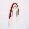 Picture of NoJo Rainbow Tapestry & White Yarn Wall Decor, Red, Pink, Yellow, Blue (7113019P)