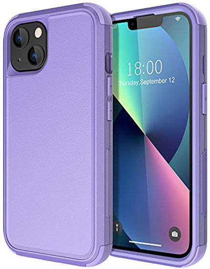 Picture of Diverbox for iPhone 13 Case [Shockproof] [Dropproof] [Dust-Proof],Heavy Duty Protection Phone Case Cover for Apple iPhone 13 (Purple)