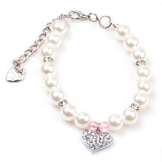 Big pearl drop necklace with rhinestones – The Senshi World
