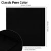 Picture of Aneco 16 Pack Square Satin Napkin Bright Silk Table Napkin Soft Smooth Fabric Table Napkin for Wedding Banquet Party Decoration, Black, 17 x 17 Inch