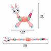 Picture of FEIDIAO 8 Pcs Cute Deformed Bracelet Children's Toy Pendant Animal Twist Bracelet for Kids Magical Bracelet DIY Toy Girls Necklaces, Make a Bracelet or Twist into a Pet