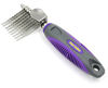 Picture of Dematting Comb By Hertzko - Long Blades with Safety Edges - Great for Cutting and Removing Dead, Matted or Knotted Hair