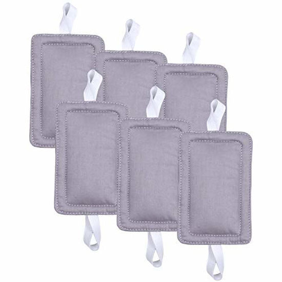 Picture of Door Silencer Door Jammer Door Closer Cushion Nursery Door Silencer Door Latch Cover 3 Pack for Noise Reducing Quiet Doors Baby Toddler Safety 3.25 x 5.5 Inch (6 Pack Grey)