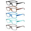 Picture of Reading Glasses 5 Pairs Quality Readers Spring Hinge Vintage Glasses for Reading for Men and Women (Mix Color - 2, 1.50)