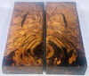 Picture of Bookmatched Ironwood (Burl Ball Pattern) Knife Scales - Knife Makers Material - Size 5 1/8 x 1 3/4 x 1/2 Inches - 1 Pair