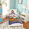 Picture of EVERYDAY KIDS Toddler Throw Blanket - 30" by 40" - Under Construction - Super Soft, Plush, Warm and Comfortable