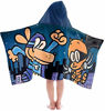 Picture of Jay Franco Dog Man Awesome! Kids Bath/Pool/Beach Hooded Towel - Featuring Cat Kid - Super Soft & Absorbent Cotton Towel, Measures 22 inch x 51 Inch (Official Dog Man Product)