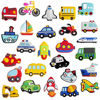 Picture of WISESTAR 26PCS Transports Rubber Fridge Magnets for Kids Toddlers - Aircraft, Boat, Vehicle, Car Refrigerator Magnet for Whiteboard - Educational Toy Tool School Prize Birthday Gift- Kids Over 6 years