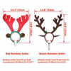 Picture of BWOGUE Dog Christmas Elk Reindeer Antlers Headbands Set Pet Christmas Costume Accessories Headwear for Medium Large Dogs