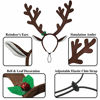 Picture of BWOGUE Dog Christmas Elk Reindeer Antlers Headbands Set Pet Christmas Costume Accessories Headwear for Medium Large Dogs