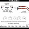 Picture of Reading Glasses Fashion Men and Women Readers Spring Hinge with Pattern Design Eyeglasses for Reading (5 Pack Mix Color, 2.25)