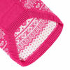 Picture of Dog Sweater Argyle - Warm Sweater Winter Clothes Puppy Soft Coat Dogs Pink Small