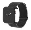 Picture of TALK WORKS Compatible for Apple Watch Bands 38mm / 40mm / 41mm for iWatch Series 6, 5, 4, 3, 2, 1, SE - Stainless Steel Mesh Adjustable Magnetic Loop Strap for Women/Men - Black