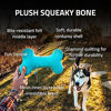 Picture of PLAYOLOGY Plush - Squeaky Bone - Medium - Engaging All-Natural Peanut Butter Scent