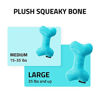 Picture of PLAYOLOGY Plush - Squeaky Bone - Medium - Engaging All-Natural Peanut Butter Scent