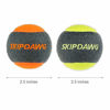 Picture of SKIPDAWG Tennis Balls for Dogs, Fetch Balls for Dogs Durable to Exercise and Playing, Squeaky Tennis Balls for Dogs, 4 Packs Bright Colors Rubber Dog Balls Works with Dog Ball Launcher