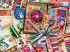 Picture of Buffalo Games - Aimee Stewart - Vintage Fabrics and Notions - 1000 Piece Jigsaw Puzzle