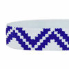 Picture of Blueberry Pet 5 Patterns Stunning Zigzag Adjustable Dog Collar - Navy Blue, Large, Neck 18"-26"