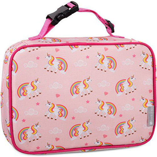 Picture of Bentology Lunch Box for Girls - Kids Insulated Lunchbox Tote Bag Fits Bento Boxes- Unicorn