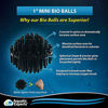 Picture of Aquatic Experts New Bio Balls Filter Media - 1 Inch Small Bio Ball for Aquarium and Pond Filter - Perfect Bio Balls for Aquarium Filter Media - Made in The USA (125 Count with Mesh Bag)