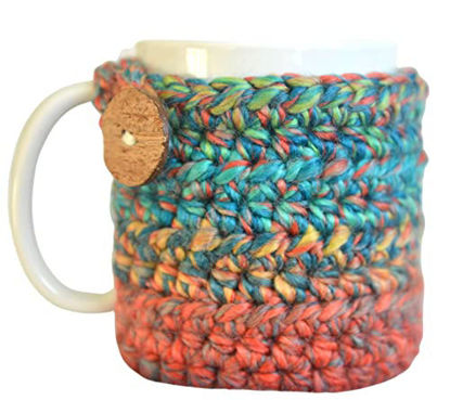 Picture of Colorful Coffee Mug Hug Cozy Sleeve