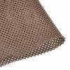 Picture of uxcell Dark Khaki Speaker Mesh Grill Cloth (not Cane Webbing) Stereo Box Fabric Dustproof Audio Cloth 50cm x 160cm 20 inches x 63 inches