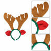 Picture of Max Fun Christmas Headbands Reindeer Antlers Headband Xmas Decoration Costume Hairbands for Christmas Parties Holiday Favors Photo Booth(Pack of 8)