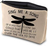 Picture of Skye Boat Song Bags Sing Me A Song Of A Lass That Is Gone Makeup Bags Skye Boat Song Theme Gifts(Style 2)