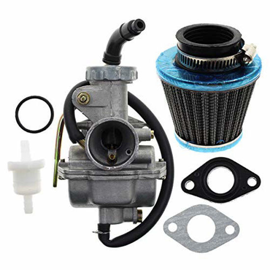 Picture of AUTOKAY PZ20 Carb Carburetor 49cc 70cc 90cc 100cc 110cc 125cc Coolster NST for Chinese ATV Quad Go kart 4 strokeSUNL TAOTAO JCL with Gasket Air Filter