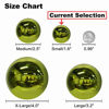 Picture of 24Pcs Christmas Balls Ornaments for Xmas Tree - Shatterproof Christmas Tree Decorations Perfect Hanging Ball Lemon Green 1.6" x 24 Pack