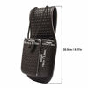 Picture of ROCOTACTICAL Basketweave Radio Pouch, Universal Radio Holder Pouch for Law Enforcement Duty Belt