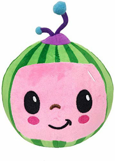 Picture of JJ and Melon Plush Stuffed Animal Toys, Friends & Family Character Toys for Babies, Toddlers, and Kids Gifts (Watermelon)