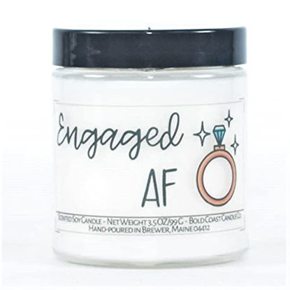 Picture of Engaged AF Scented Soy Candle (Lavender Fields, 3.5 oz)