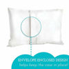 Picture of Little Sleepy Head Youth Pillowcase 16 x 22-100% Cotton & Hypoallergenic (White Envelope)