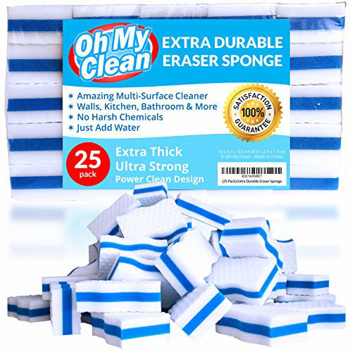 (25 Pack) Extra Durable Eraser Sponge