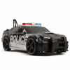 Picture of Vokodo Police Car Friction Powered 1:20 Scale with Lights Sirens and Sounds Durable Kids Rescue Emergency City Cop Vehicle Push and Go Pursuit SWAT Toy Pretend Play Great Gift for Children Boys Girls