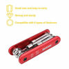 Picture of Folding Nut Driver Set Metric 6-In-1 Aluminum Handle, 5mm, 6mm, 8mm, 9mm, 10mm,12mm