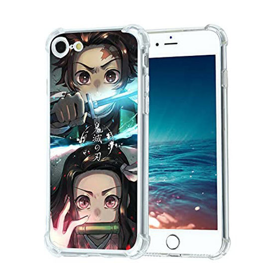 Mua Compatible with iPhone 7/8/iPhone SE 2020 Case Genshin Impact Design  Soft Silicone Anime Game Hu Tao Keqing Xiao Zhongli Cool Case for iPhone  7/8/iPhone SE 2020 (with Figure Keychain) trên Amazon