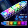 Picture of FUGZ Train Toys, Beautiful 3D Lightning Electric Train, Creative Gifts for 3-8 Year Old Boys Girls Gifts ...